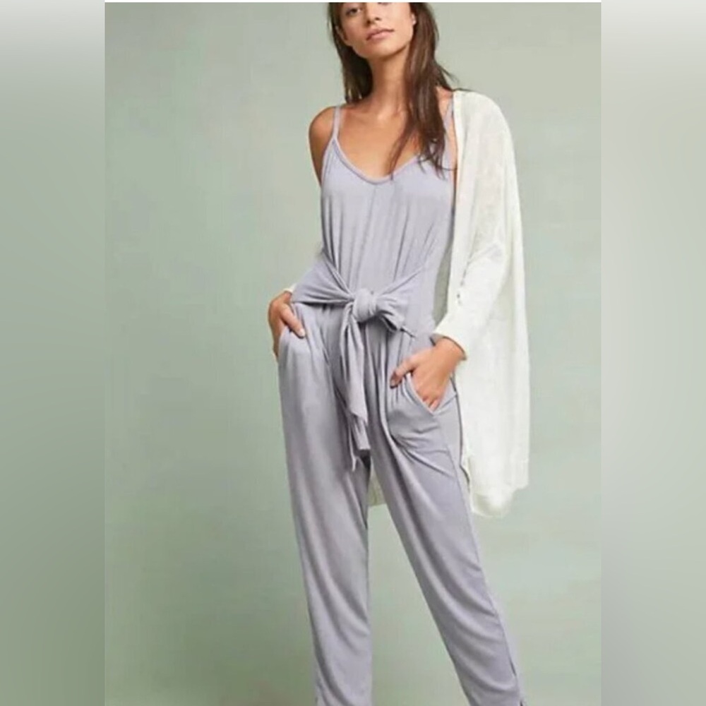 Anthropologie Saturday Sunday Thorpe Lavender Jumpsuit Romper- great condition